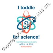 I toddle for science